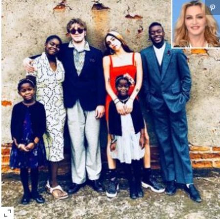 Yes, Madonna is the mother of total six children.